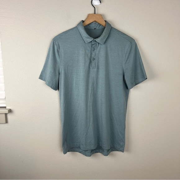 Lululemon Evolution Blue Polo Shirt - Picture 2 of 4